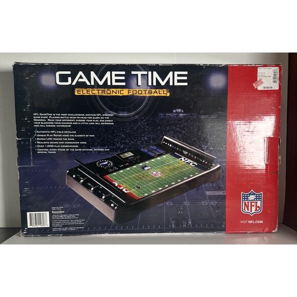 NFL Game Time Electronic Football Strategy Game - 755482146066 ** Brand New ** - Picture 2 of 6